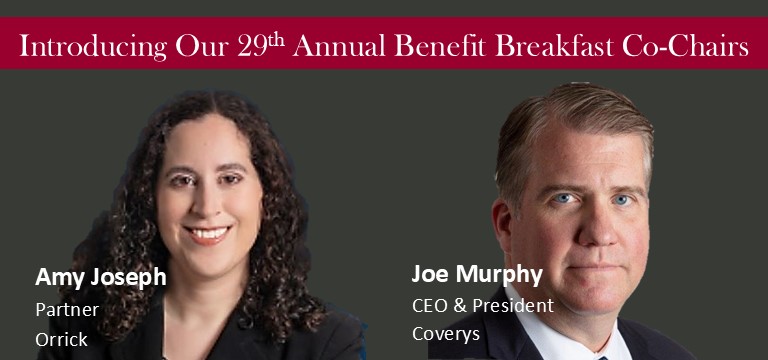 Co-chairs, Amy Joseph and Joe Murphy